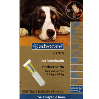 Advocate Cães - 25 a 40kg 4ml